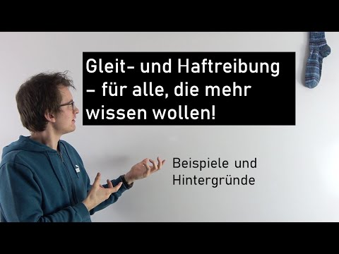 Gleitreibung und Haftreibung - Nerdwissen | Physik Mittelstufe