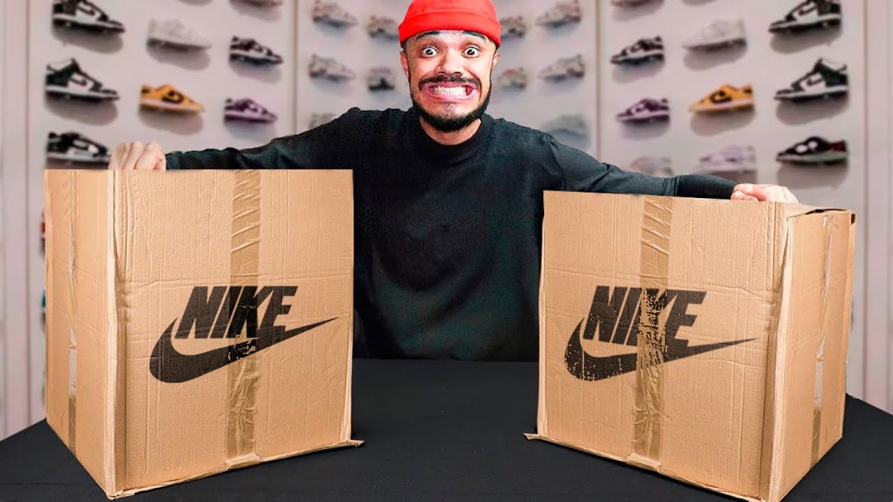 PAGUEI R$ 5400 NA CAIXA SECRETA da NIKE! cai em um GOLPE?