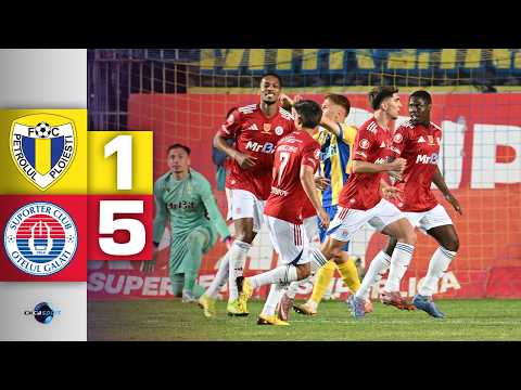 FC Petrolul Ploieşti 1-5 FC Oţelul Galaţi