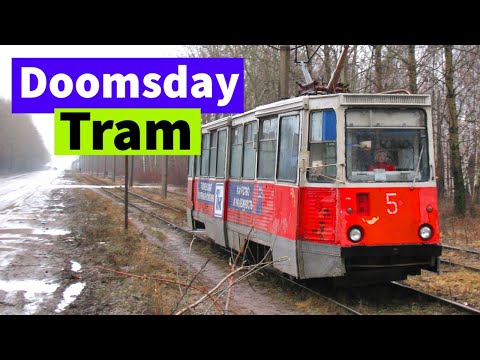 How This Iconic Red Soviet Tram Survives On The Remains Of A Fallen Empire