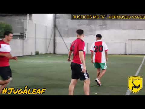 RÚSTICOS MG "A" - HERMOSOS VAGOS. Octavos de final Copa de Plata Fútbol 5