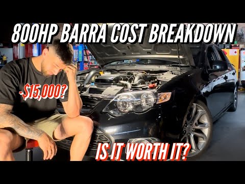 FROM STOCK TO 800HP FOR $15,000 | TURBO BARRA BUILD COST BREAKDOWN