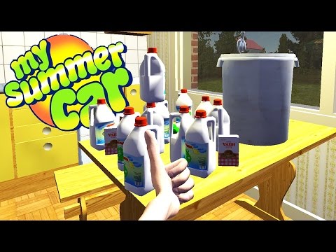 BREWING UP OUR OWN KILJU! Sugar Wine Production Update! - My Summer Car Gameplay Highlights Ep 48