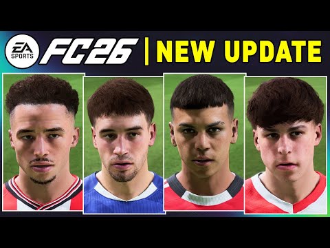 EA FC 26 NEWS | ALL 58 NEW REAL FACES IN TITLE UPDATE v1.2.0 ✅