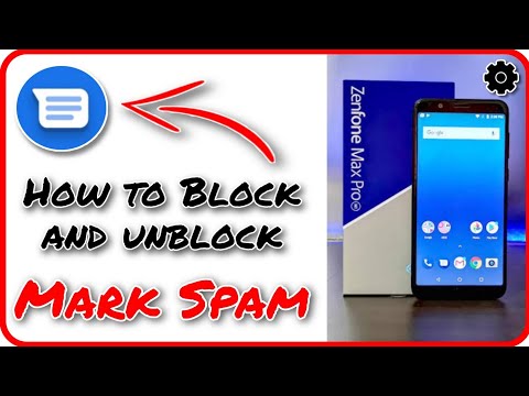 How to block and unblock messages in Asus Zenfone Max Pro M1 and M2 - Technical Point