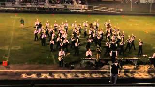 preview picture of video 'Sycamore High School Marching Spartans at Marengo 2012-10-07'