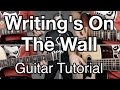 Writing's On The Wall GUITAR LESSON Sam Smith ...