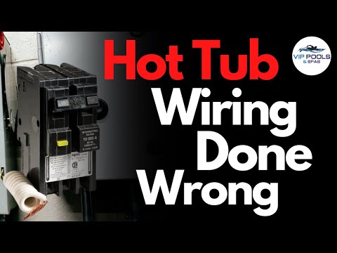 HOT TUB Wiring Done Wrong / Hot Tub Circuit Breaker Keeps Tripping