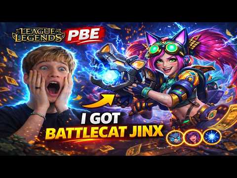 BATTLECAT JINX!  |  League of Legends PBE