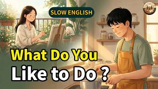 Talk About Hobbies in Easy English |What Do You Like to Do? | Easy English Conversation