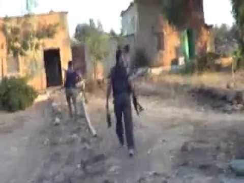 جولة داخل سرية الهندسة و الميم دال من قبل كتيبة شهداء عدوان في ريف درعا