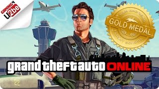 GTA V Online Flight School Help: Collect Flags (Earn a Gold Medal)
