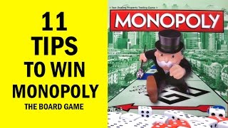 11 Tips: How to Win Monopoly The Board Game