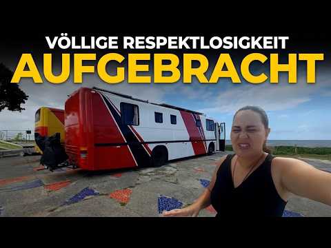 Du glaubst nicht, was sie mit unserem Wohnmobil in Bahia gemacht haben!