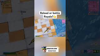 Subscribe if reload is better😍 #fortnite #fortniteclips #fortnitememes