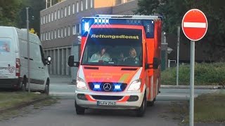preview picture of video 'PEACE Monti Freundliche RTW Fahrerin BF Hannover FW 2 Stöcken HD'