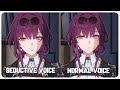 Kafka Speaks In A Normal Voice Vs Seductive Voice Kafka Story Quest Honkai Star Rail