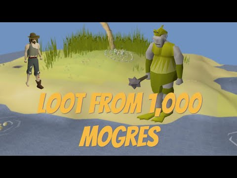 Loot from 1,000 Mogre [OSRS]