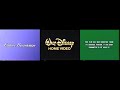 Feature Presentation Gold Walt Disney Home Video Black Background Green Format Screen 1996 1997