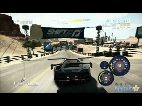 Shift 2 Unleashed Ambush Canyon Lamborghini Reventon Day