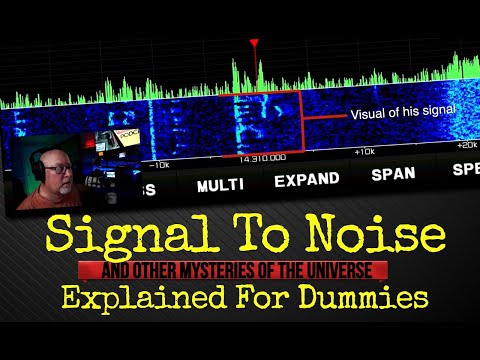 Signal to Noise Explained in plain English. | Ham Radio For Dummies K6UDA Radio