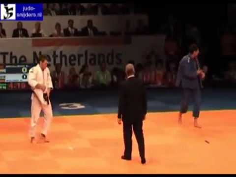JUDO 2009 World Championships: Srdan Mrvaljevic (MNE) - Ole Bischof (GER)