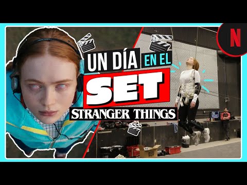Así es un día de grabación con el cast de Stranger Things