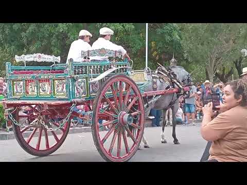 DESFILE TRADICIONALISTA. 32 FIESTA NACIONAL DE LA GUITARRA.   DOLORES.  2026. PARTE 1