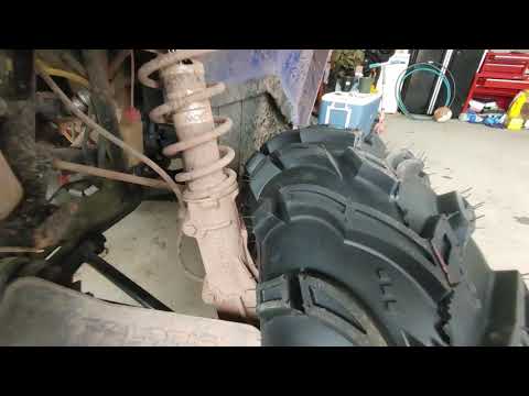 polaris sportsman 570 tire upgrade.. no spacers