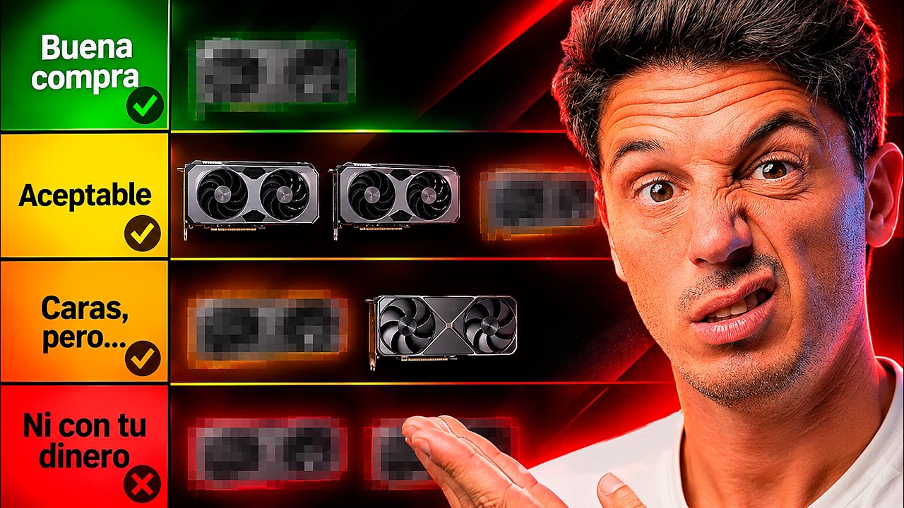 Mejores Tarjetas Gráficas Calidad - Precio | Tier list GPUs Gaming 2026