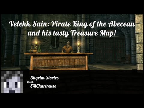 Velehk Sain the Pirate King and his Treasure Map!