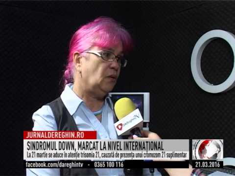 SINDROMUL DOWN, MARCAT LA NIVEL INTERNAŢIONAL (2016 03 21)