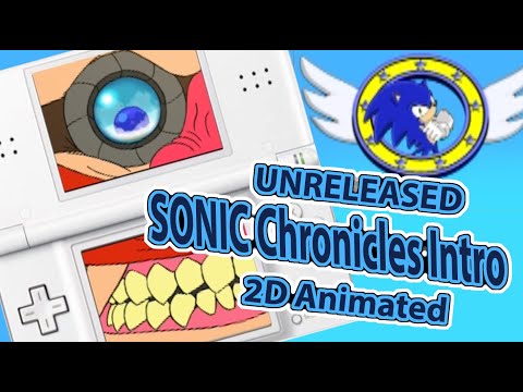 Sonic Chronicles DS Intro (Never before seen)
