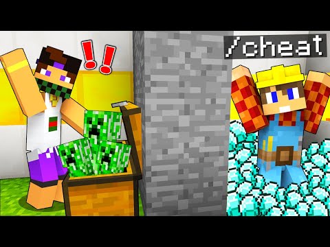 *NUOVO SCHERZO* HO USATO LA CREATIVA CONTRO MARCY SU MINECRAFT!!