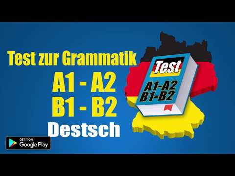 Test zur Deutsch Grammatik A1- Video