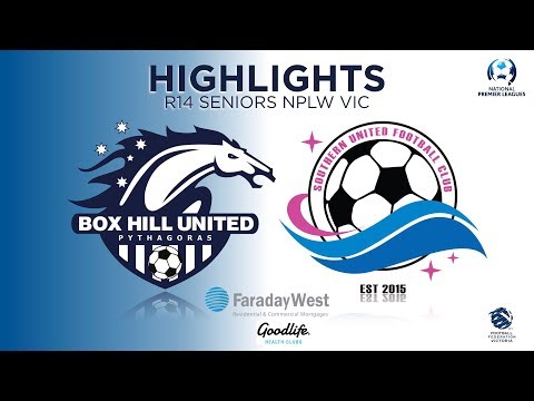 R14 NPLW VICTORIA SENIORS  HIGHLIGHTS BOX HILL UTD 1-1 SOUTHERN UTD FC