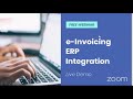 e-Invoicing ERP Integration - WeP GST Demo