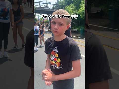 Day 5 of No Poop July #shorts