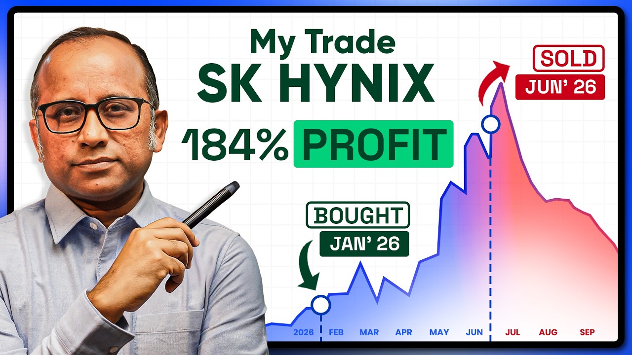 एक Trade ने मुझे वो सिखाया जो कोई Course नहीं सिखाता | SK Hynix Trade Lessons 