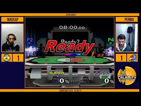 Super S@LT #116 | madcap (Sheik) vs Perma (Falco) - Losers Round 4 - Melee