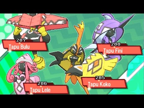 [Analysis] VGC 2017 Competitive Guide For All Tapus