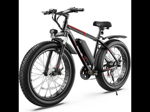 GOCIO Ebike Assemble Vedio-Model 21- 26" Electric Bike