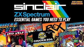 Top 50 Best Spectrum Games of all time (Time Stamps) #zxspectrum #sinclairzxspectrum #top50