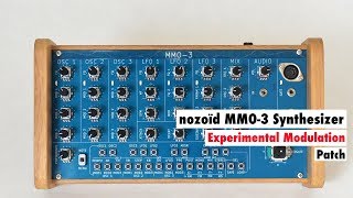 Video thumbnail for nozoïd MMO-3 SYNTHESIZER - Experimental Modulation Patch #nofilter by SYNTH ANATOMY