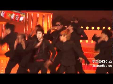[FANCAM] 110511 TVXQ at KBS Celebration Concert - BUG+KYHD