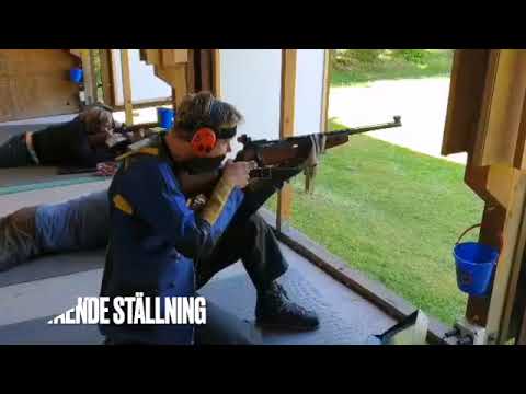 Mauser skytte Ängelholms skytteförening en dag i maj 2022