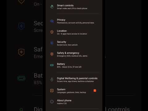 how to check screen time in realme c33..#short #techvideo #screentime
