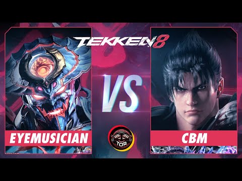 Tekken 8 🔥 Eyemusician (#1 Yoshimitsu) vs CBM (Jin) 🔥 High-Level Ranked Match!