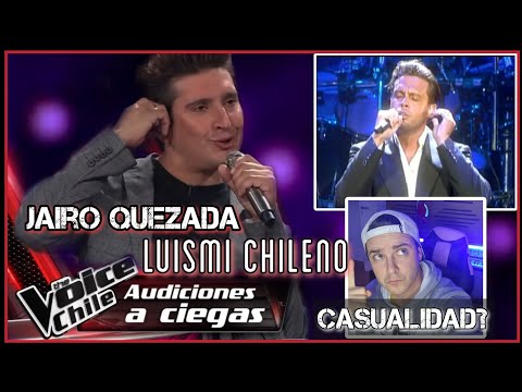 Parecido a Luis Miguel, Casualidad/ Jairo Quezada / Audición a Ciegas The Voice Chile 2023