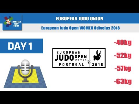 European Judo Open Women - Odivelas 2018 - Day 1
